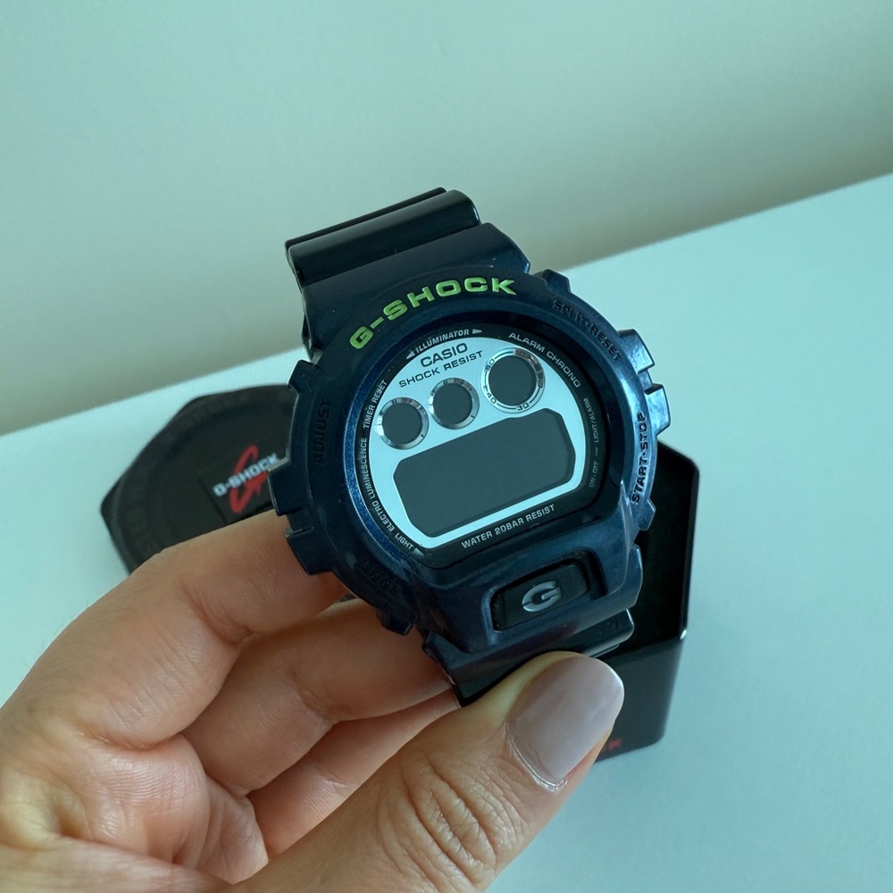 Navy Blue Casio Men’s Watch DW-6900SB-2 Digital Watch